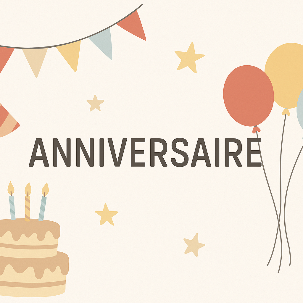 Anniversaire bébé